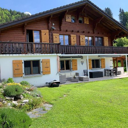 Chalet Le Slalom Arveyes Exterior foto