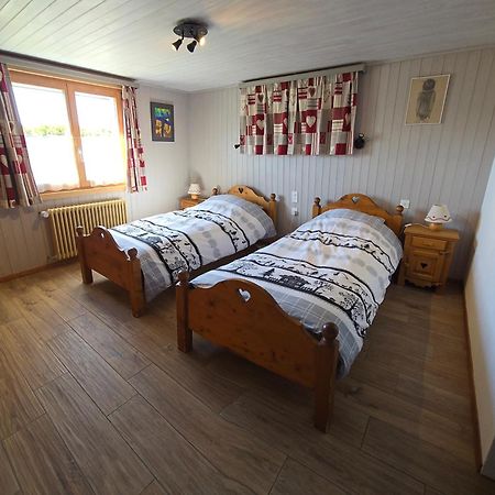 Chalet Le Slalom Arveyes Exterior foto