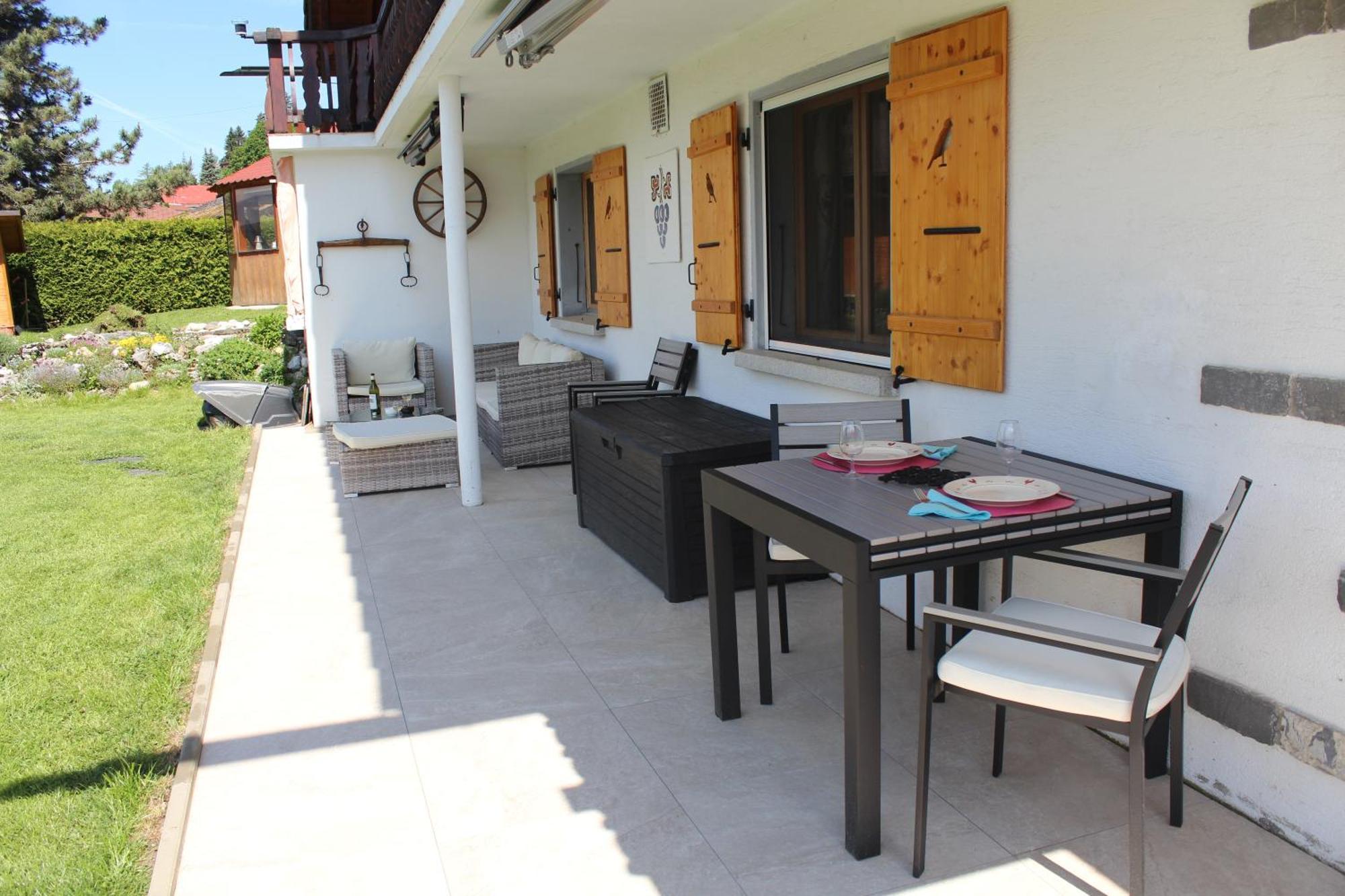 Chalet Le Slalom Arveyes Exterior foto