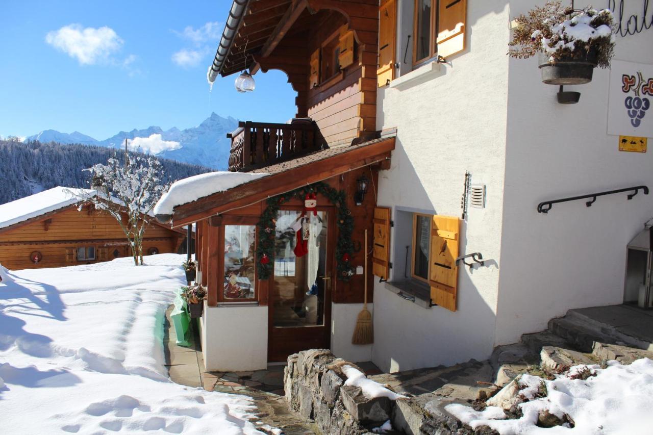 Chalet Le Slalom Arveyes Exterior foto